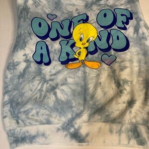 Tweety Graphic Tie-Dye Tank Top